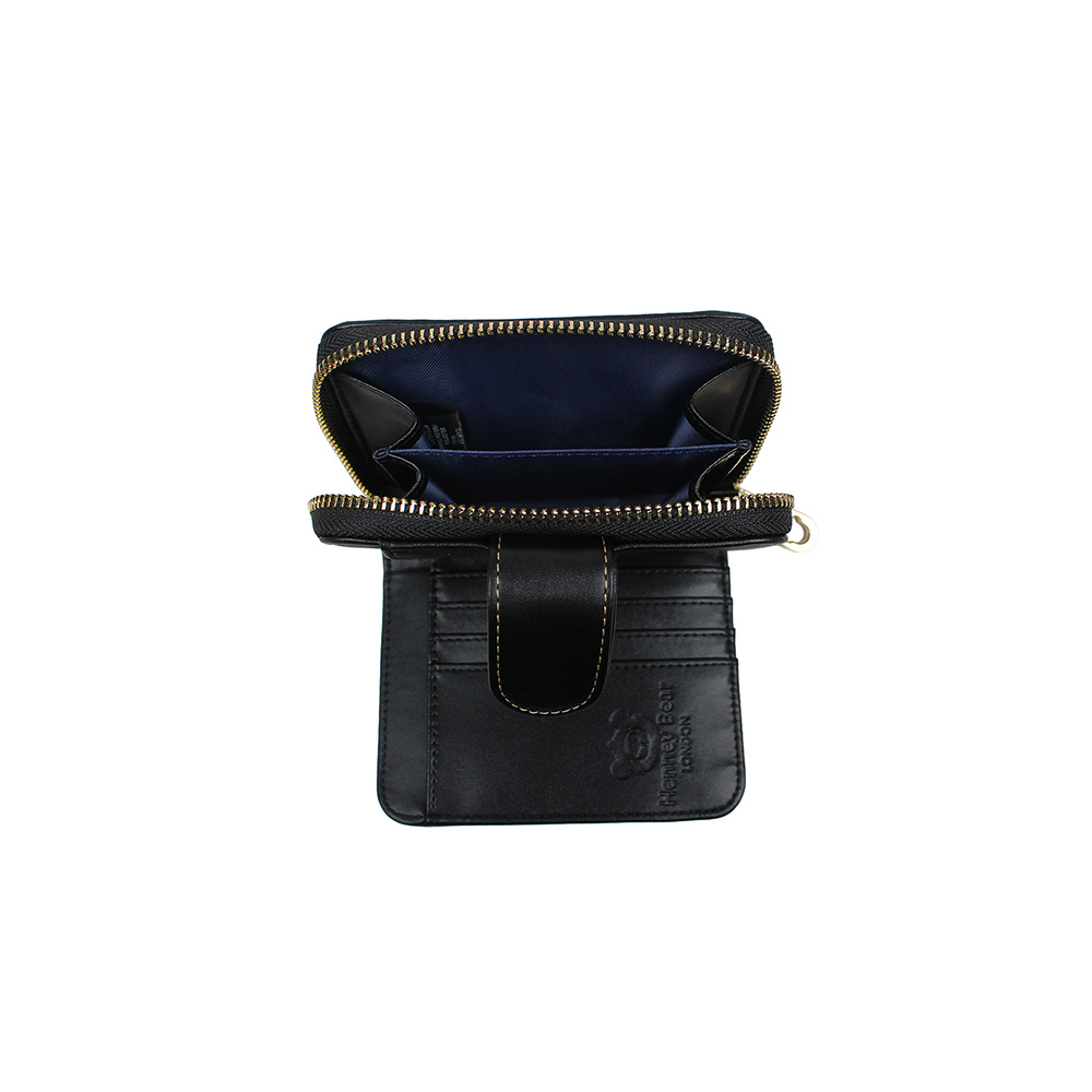 Henney Bear Password Bear Compact Dual-Closure Wallet HW-100