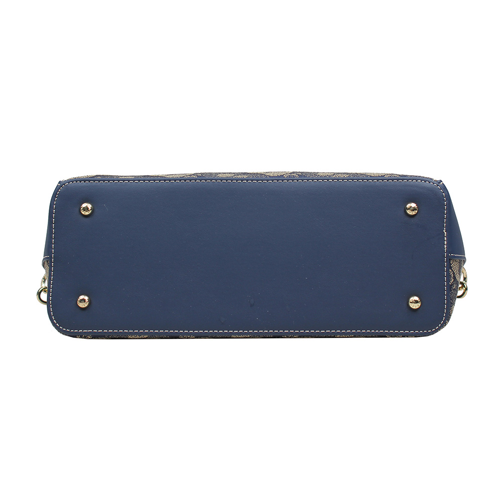 Henney Bear Shadow Bear Designer Tote Bag with Zip Closure H-1002