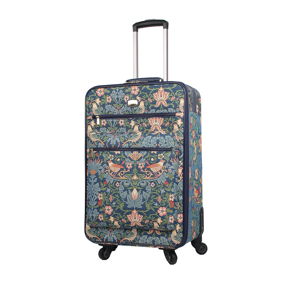 Henney Bear Strawberry And Bird Suitcase – Large Spinner Luggage HL-009-24