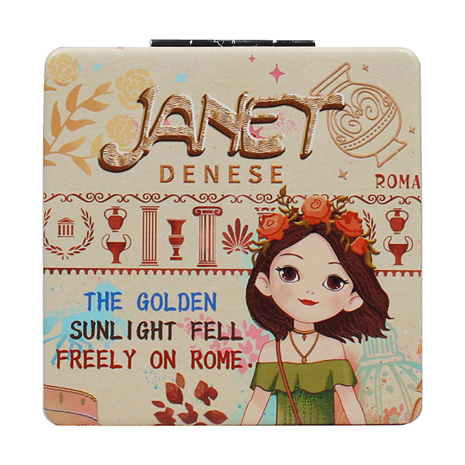 Henney Bear Tour of Rome Women’s Compact Mirror JR-002
