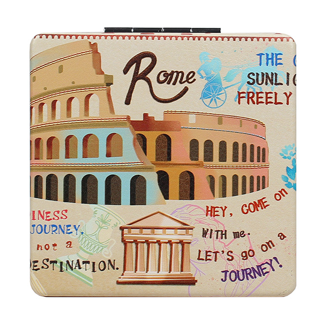 Henney Bear Tour of Rome Women’s Compact Mirror JR-002
