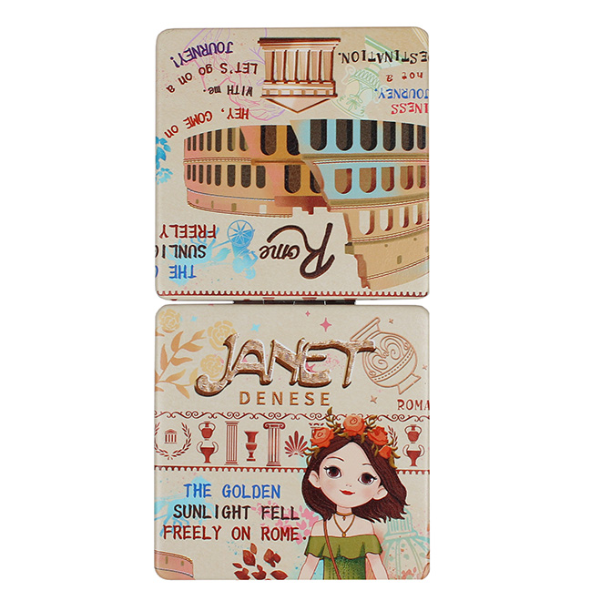 Henney Bear Tour of Rome Women’s Compact Mirror JR-002