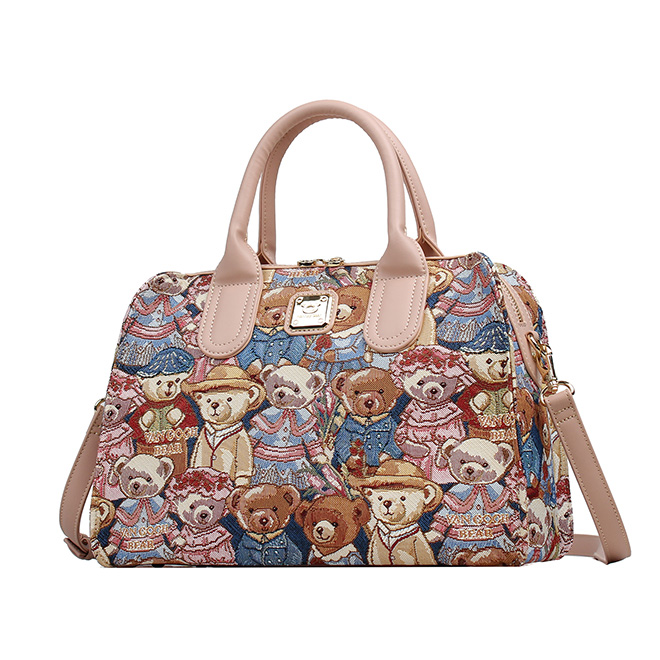 Henney Bear Vincent Boston Handbag H-1157