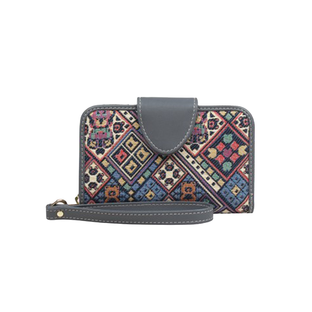 Henney Bear Vintage Premium Wristlet Wallet HW-118