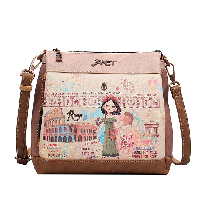 Janet A Tour Of Rome Cross-body Bag - J-075