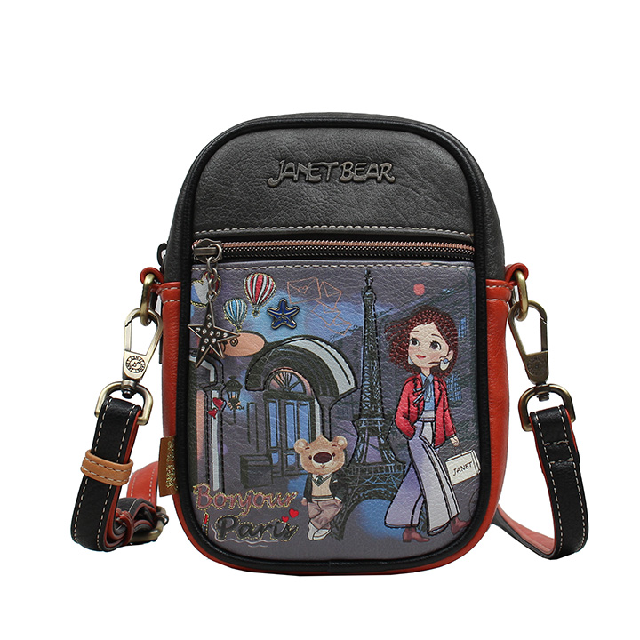 Janet Bear Paris Dream Edition Mini Crossbody Bag J-010A