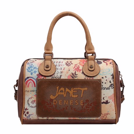Janet Bear Tour Of Rome Handbag - J-087B