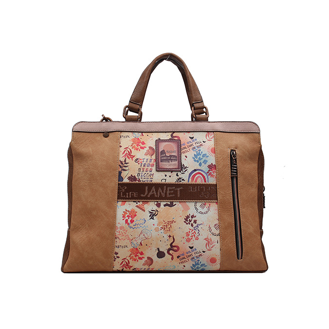 Janet Denese, J-020C-A TOUR OF ROME, Laptop Bag/Shoulder Bag - J-020