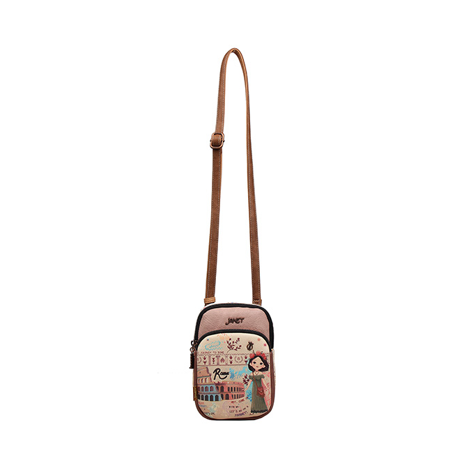 Janet Denese small Crossbody Tour Of Rome - J-066A