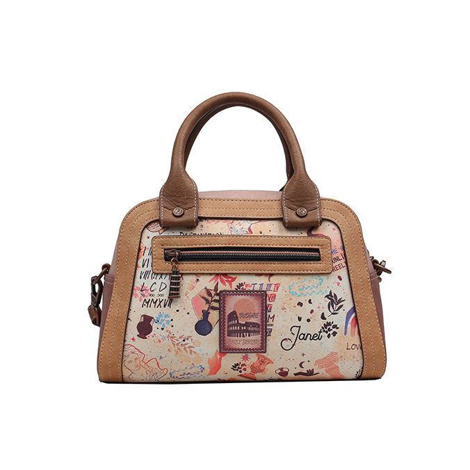 Janet Denese stylish handbag Tour Of Rome - J-047