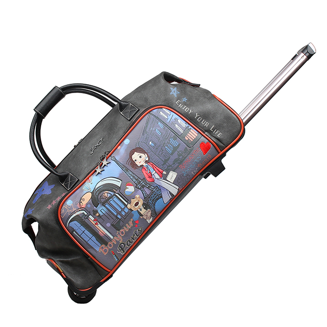 Janet Paris Dream Rolling Trolley Bag