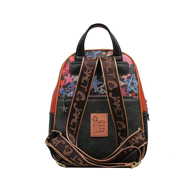 JANET  Vegan leather backpack for women - J-080
