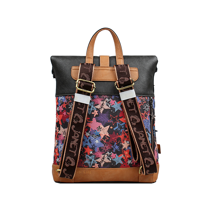 Janet Vegan leather backpack for women - j-083