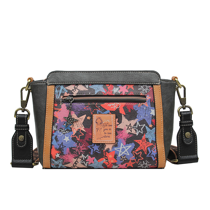 JANET Vegan leather cross-body bag for women - J-067