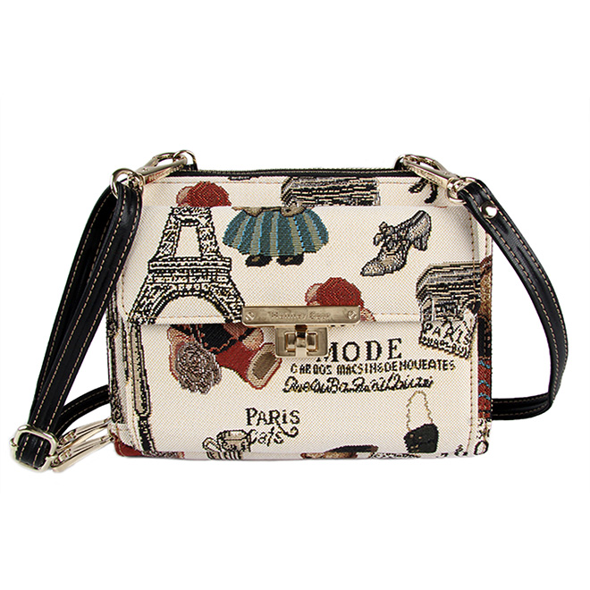 Paris Bear Crossbody Bag -  HW-064