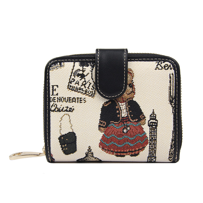 Paris Bear women Purse - HW-100