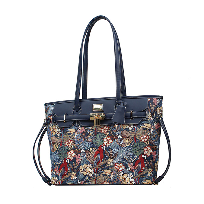 Parrot Song Tote Bag - H-1184