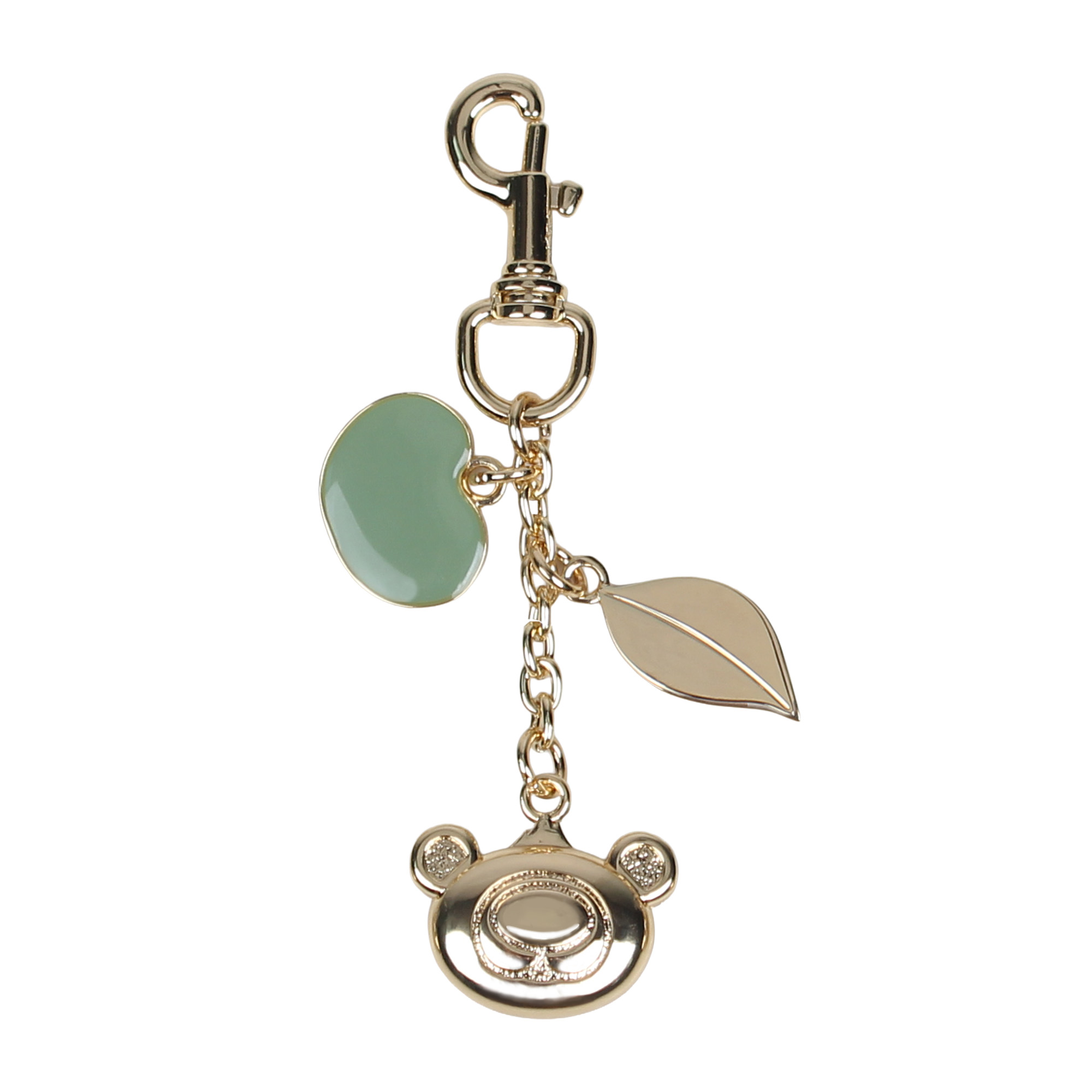 Premium Multi-Charm Green Keyring HK-005