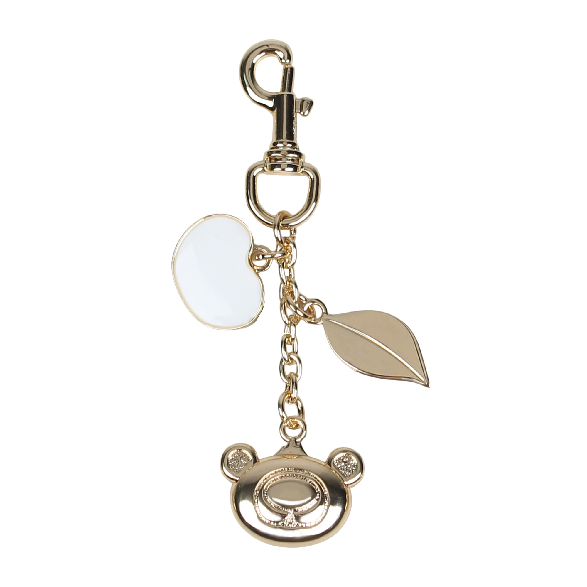 Premium Multi-Charm White Keyring HK-005