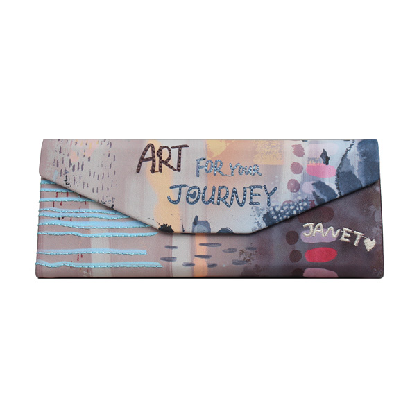 Sky Journey Artistic Eye Glass Case