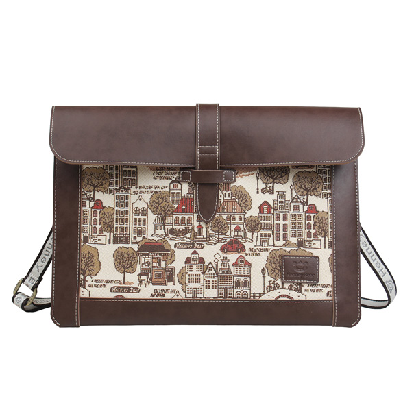 Tree in Fall Tapestry Shoulder Bag