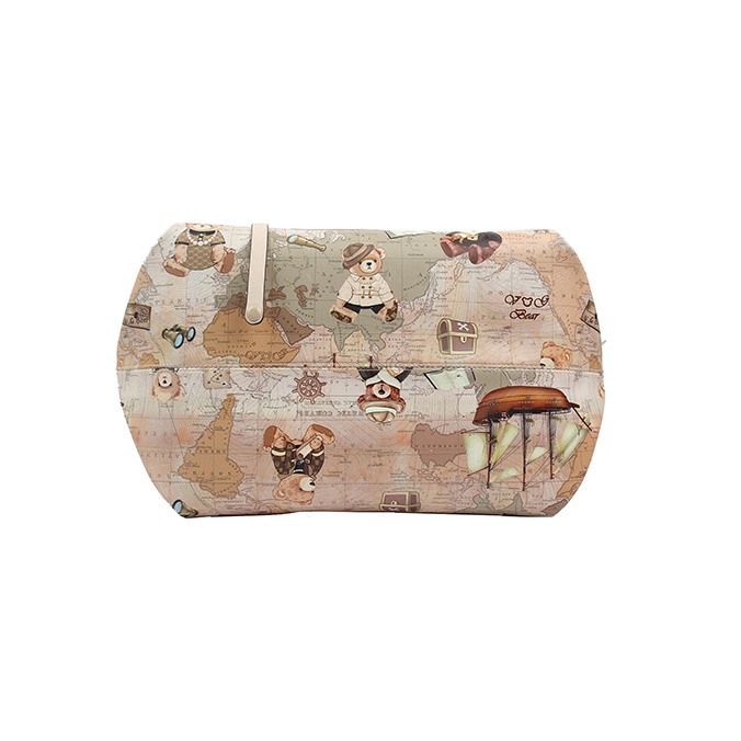 Van Gogh Bear Women's Tote Bag Set VGBTT016MX Beige Map - H-826A