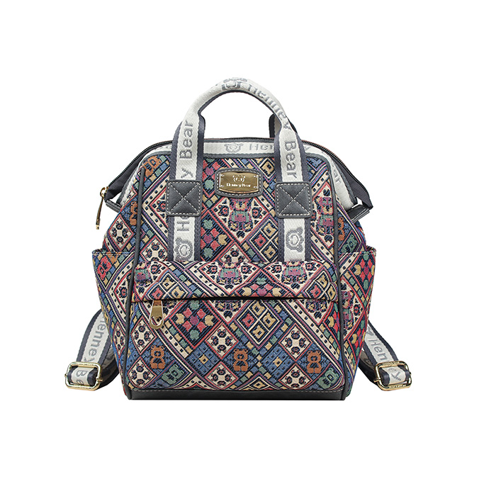 VINTAGE CHECK  Compact Backpack - H-375