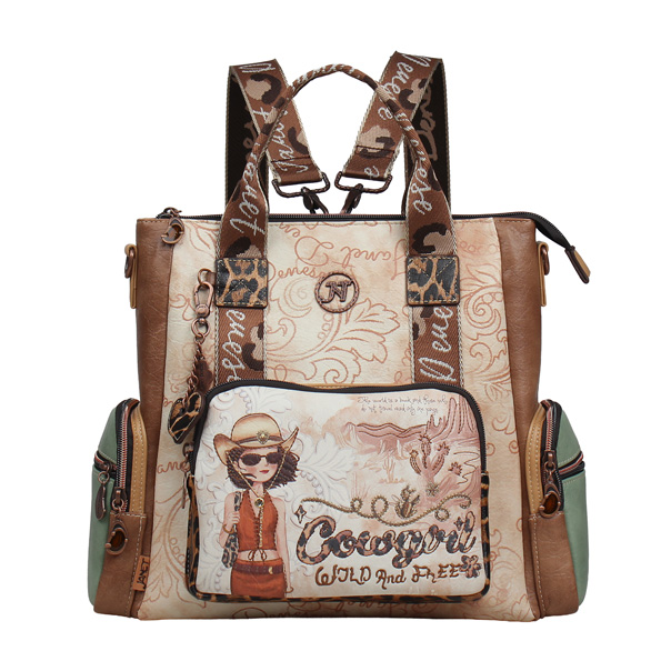 Western Odyssey Multi-Pocket Shoulder Bag