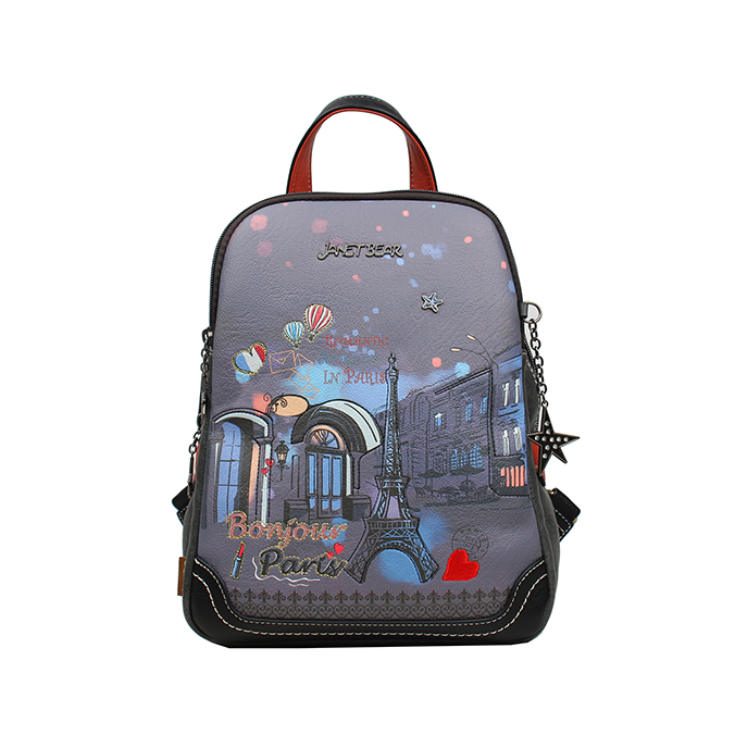 WOMEN'S BACKPACK JANET PARIS DREAM J-103