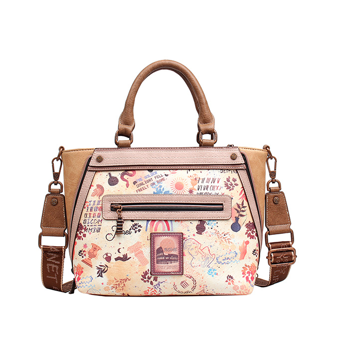 WOMEN'S HANDBAG JANET TOUR OF ROME J-082B