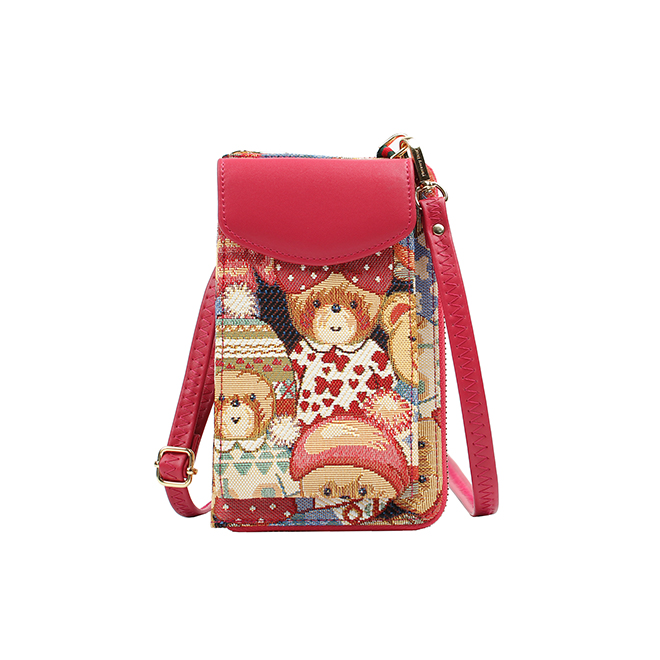 WOMEN'S WALLET HENNEY BEAR HW-116 CUTE BEAR